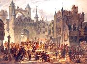 unknow artist, Entrance of king Henri II of France in Metz,